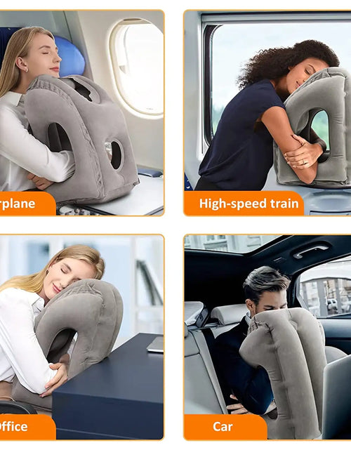 Load image into Gallery viewer, Inflatable Travel Pillow: Compact Comfort
