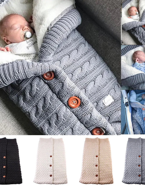Load image into Gallery viewer, Newborn Baby Winter Warm Sleeping Bags
