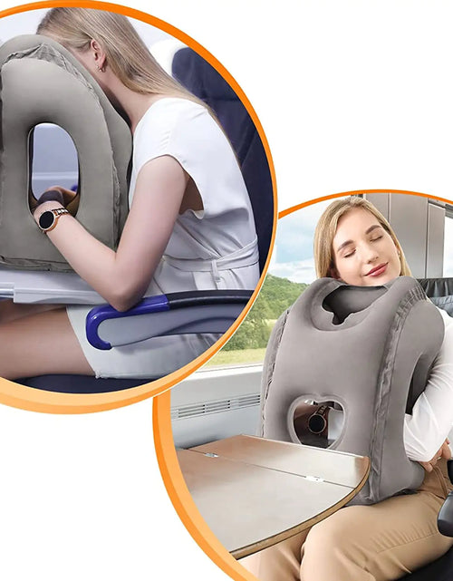 Load image into Gallery viewer, Inflatable Travel Pillow: Compact Comfort
