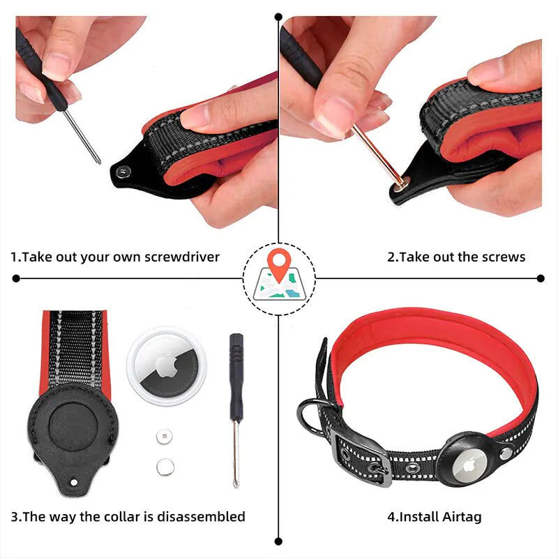 Copy of Airtag Pet Harness Vest Set