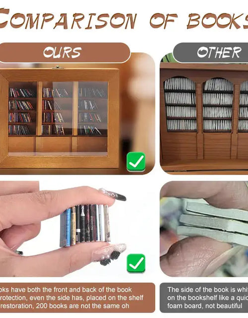 Load image into Gallery viewer, Miniature Anxiety Library
