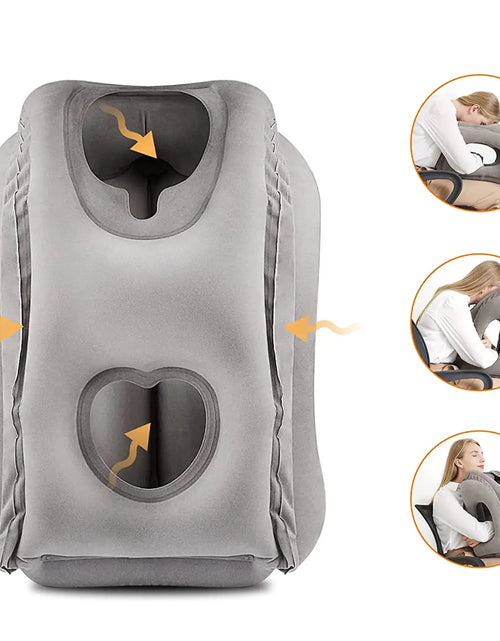 Load image into Gallery viewer, Inflatable Travel Pillow: Compact Comfort
